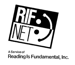 RIF NET A SERVICE OF READING IS FUNDAMENTAL, INC. trademark
