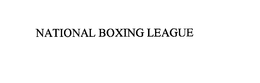 NATIONAL BOXING LEAGUE trademark