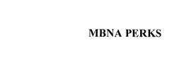 MBNA PERKS trademark