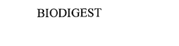 BIODIGEST trademark