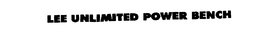 LEE UNLIMITED POWER BENCH trademark