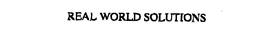 REAL WORLD SOLUTIONS trademark
