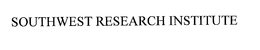 SOUTHWEST RESEARCH INSTITUTE trademark