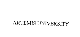 ARTEMIS UNIVERSITY trademark