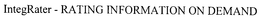INTEGRATER - RATING INFORMATION ON DEMAND trademark