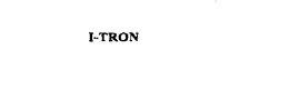 I-TRON trademark