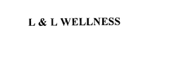 L & L WELLNESS trademark