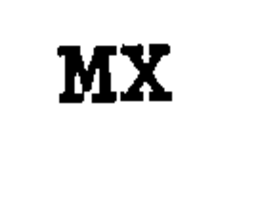 MX trademark