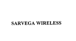 SARVEGA WIRELESS trademark