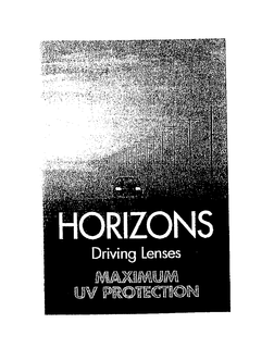 HORIZONS DRIVING LENES trademark