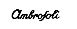 AMBROSOLI trademark