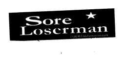 SORE LOSERMAN 2000 SORELOSERMAN.COM trademark