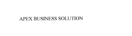 APEX BUSINESS SOLUTION trademark