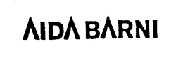 AIDA BARNI trademark