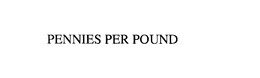 PENNIES PER POUND trademark