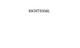RIGHTSXML trademark