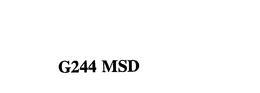 G244 MSD trademark