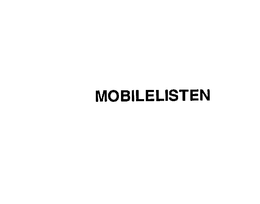 MOBILELISTEN trademark