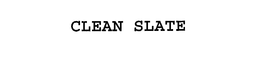 CLEAN SLATE trademark