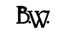 B. W. trademark