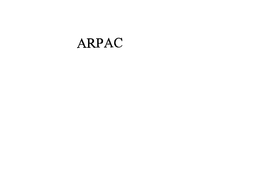 ARPAC trademark