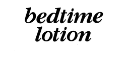 BEDTIME LOTION trademark
