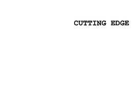 CUTTING EDGE trademark