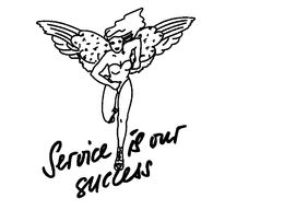 SERVICE IS OUR SUCCESS trademark