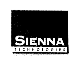 SIENNA TECHNOLOGIES trademark