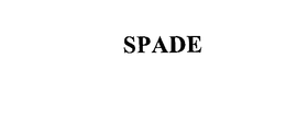 SPADE trademark