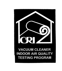 CRI VACUUM CLEANER INDOOR AIR QUALITY TESTING PROGRAM trademark
