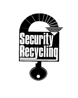 SECURITY RECYCLING trademark