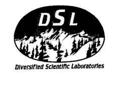 DSL DIVERSIFIED SCENTIFIC LABORATORIES trademark