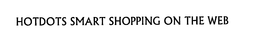 HOTDOTS SMART SHOPPING ON THE WEB trademark