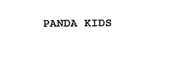 PANDA KIDS trademark