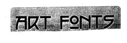 ART FONTS trademark