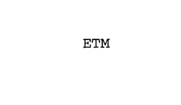 ETM trademark