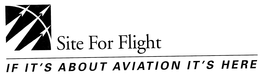 SITE FOR FLIGHT IF IT'S ABOUT AVIATION IT'S HERE trademark