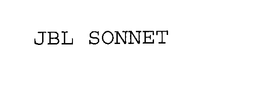 JBL SONNET trademark