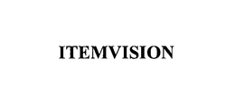 ITEMVISION trademark