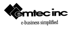 EMTEC INC E-BUSINESS SIMPLIFED trademark