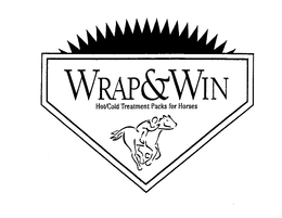 WRAP&WIN HOT/COLD TREATMENT PACKS FOR HORSES trademark