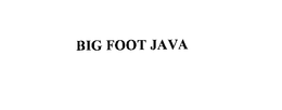 BIG FOOT JAVA trademark
