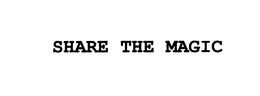 SHARE THE MAGIC trademark