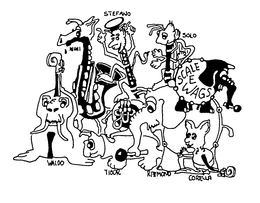 SCALE E WAGS MIMI STEFANO SOLO WALDO TIBOR RAYMOND CORELLA trademark