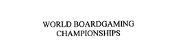 WORLD BOARDGAMING CHAMPIONSHIPS trademark