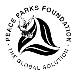 PEACE PARKS FOUNDATION THE GLOBAL SOLUTION trademark