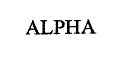 ALPHA trademark