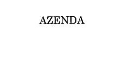 AZENDA trademark