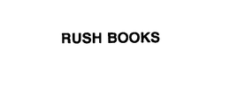 RUSH BOOKS trademark